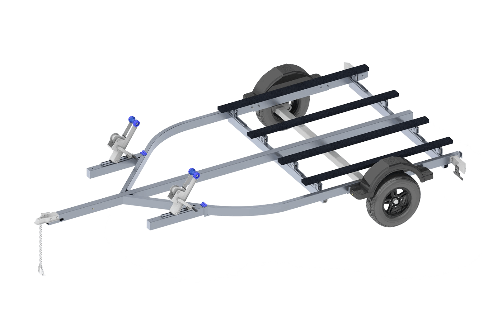 Al Double Watercraft Trailer